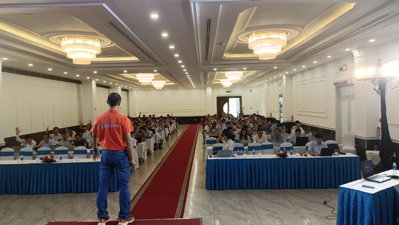 Không khí học tập sôi nổi trong tập huấn tại Cần Thơ